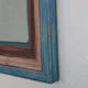 antique carved wood mirror